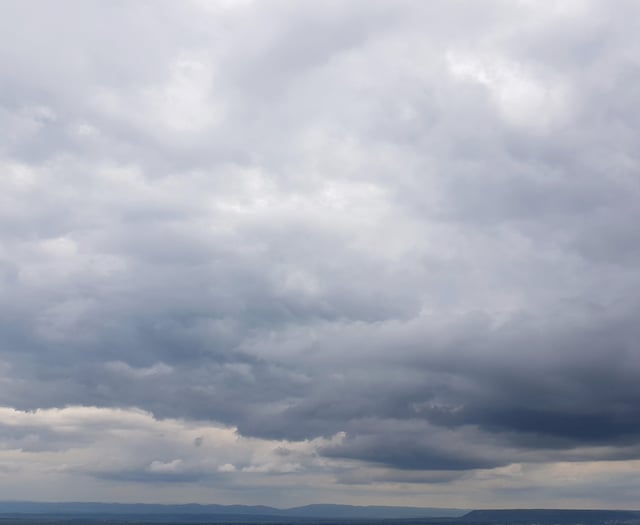 Partly cloudy today with rain possible tomorrow