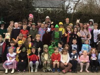 Diptford pupils embrace World Book Day