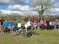 Halwell & Moreleigh pump track officially opens