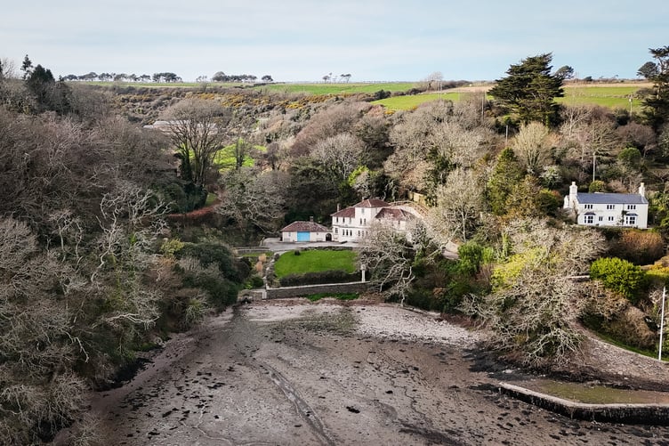 A stunning home with links to Daniel Defoe and the real-life Robinson Crusoe has been put up for sale - for more than £3M. Photo released March 21 2025. Villa Crusoe was built in the early 1920s by the wealthy Wade family from Bristol who hosted a range of distinguished guests. On one occasion they are said to have entertained Daniel Defoe as he met a gentlemen there called Alexander Selkirk, who told the author of his epic adventures. This is widely believed to have inspired the story of Robinson Crusoe, that went on to become of one the most beloved books in literary history.