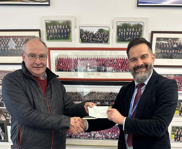 Dartmouth Food Bank donates £500 to Academy