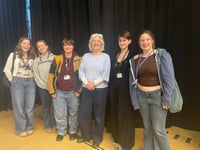 Caroline Voaden MP visits sixth form students at KCC 