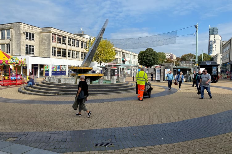 Plymouth City Centre Picture by Alison Stephenson 