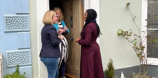 Conservative Leader Kemi Badenoch  visits Ivybridge 