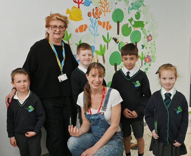 Lasting legacy: Sherford’s first mural 