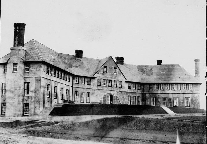 The Links Hotel, Thurlestone, on completion around 1912