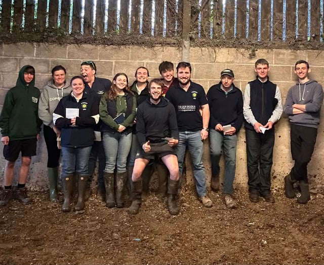 Ivybridge Young Farmers reveal Dairy Stock winners