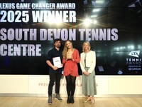 Game Changer award for Ivybridge tennis centre