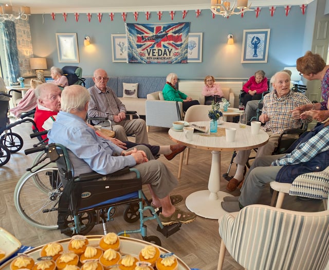 Fleet Care Home hosts VE Day event