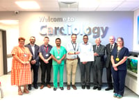 Devonshire Freemasons donate to Derriford cardiology research
