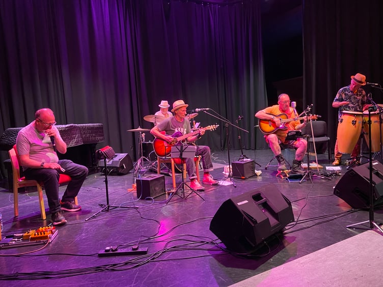 Back at Nick's performing at Dart Music Festival 2025.