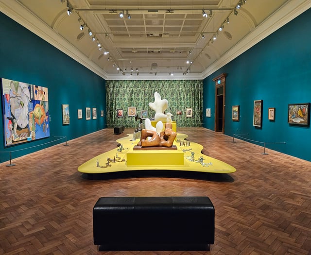 Surreal landscapes: Dali and Moore in Plymouth