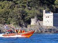 Dart Lifeboat rescues two stricken yachts in one day