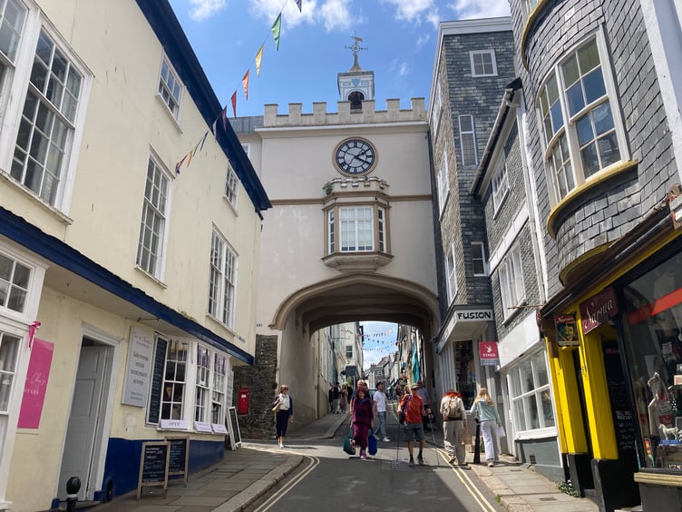 Fore Street in Totnes