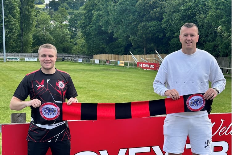 Bovey Tracey AFC duo Ollie Aplin and Ben Gerring