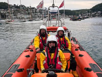 Dart RNLI station hosts chief for training visit