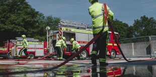 Firefighters extinguish large vehicle fire in Spriddlestone