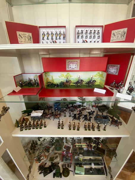 Mr McAllister's Toy Soldeier Emporium display