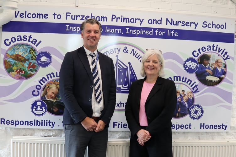 Paul Adams and Caroline Voaden MP