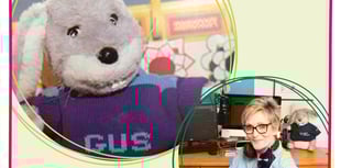 Judi Spiers and Gus Honeybun join Children's Hospice South West 