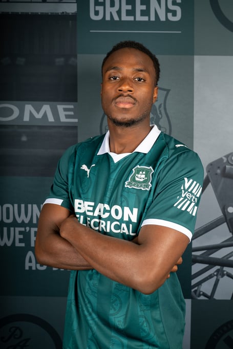 New Plymouth Argyle signing Owen Oseni has signed a three-year deal with the club
