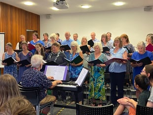 Science musical hit for South Devon Singers