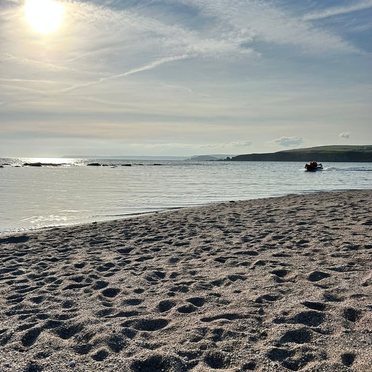 Hope Cove Lifeboat in action