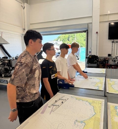 Dartmouth pupils dive into maritime learning