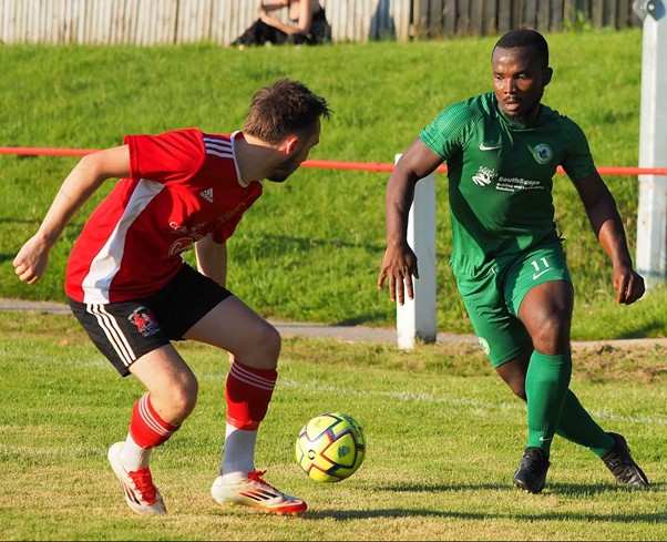 Ivybridge Town action vs Callington