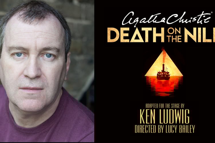 Mark Hadfield will play Poirot in Death on the Nile at TRP.