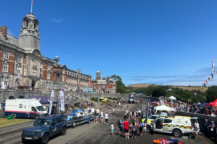 A view outside the college