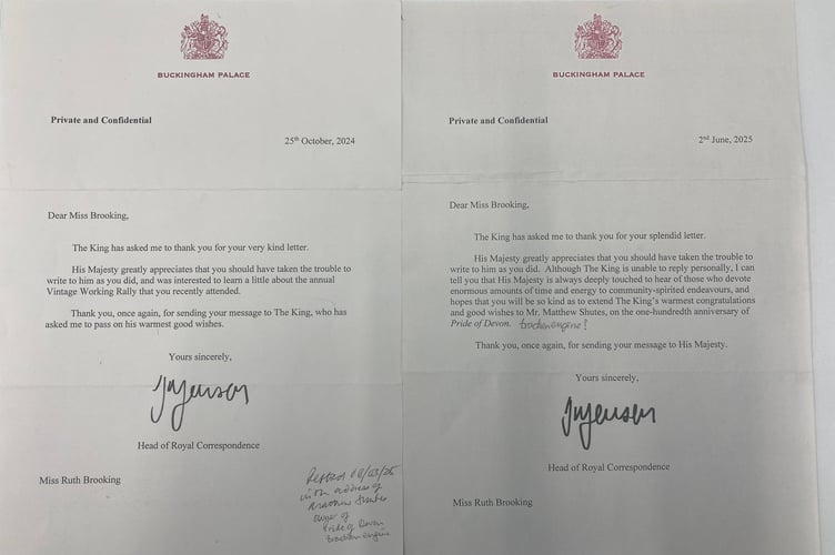 Royal replies