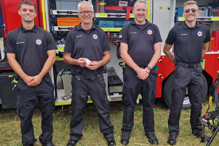 Totnes firefighters