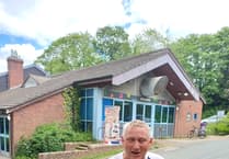 Blind veteran's inspiring 25km walk