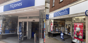 WH Smith high street stores rebranded as TG Jones 