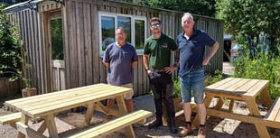 New benches for sanctuary help prisoners charity