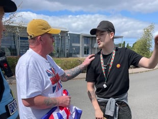 Exeter asylum-seeker protest divides opinion