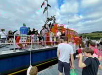 RNLI Salcombe Lifeboats busy week at Salcombe Town Regatta