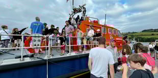 RNLI Salcombe Lifeboats busy week at Salcombe Town Regatta