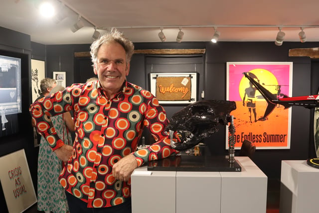 Sculptor Alastair Gibson brings F1 engineering to art exhibition