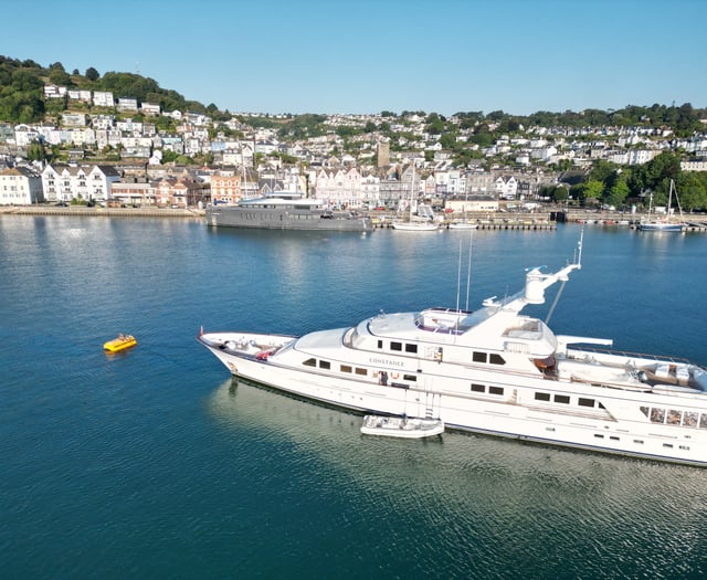 Feadship superyachts visit Dartmouth