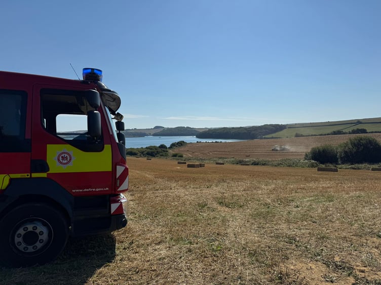 The fire service and police rescued an elderly lady