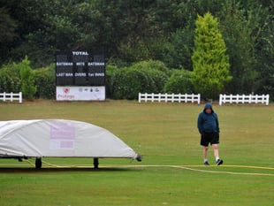 Cricket campaign ends with a wet whimper