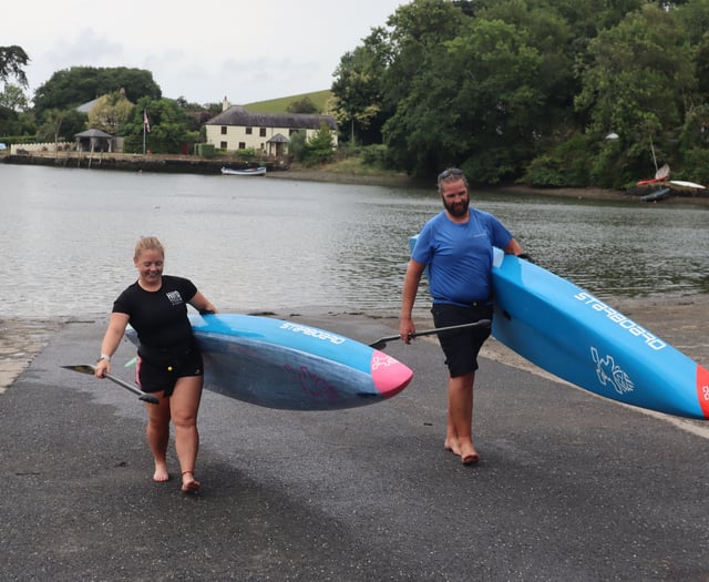 Kingsbridge paddleboarders race to represent Team GB