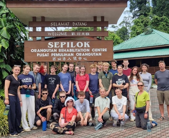 Dartmouth Academy students' life-changing Borneo adventure