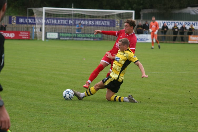 Fullback Jake Lane slides in for Buckland