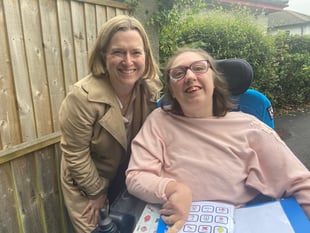 Rebecca Smith MP visits Dame Hannahs