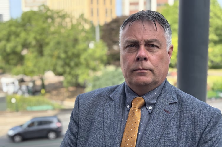 Rob Greening, Devon branch secretary, Devon and Cornwall Police