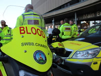 South West Blood Bikes reach 350th call out for NHS Trust