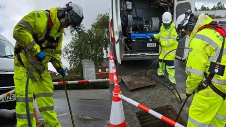 Unblocking the drains